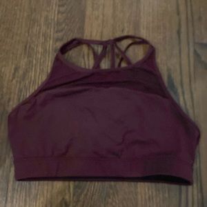 Gap Fit Burgundy Sports Bra